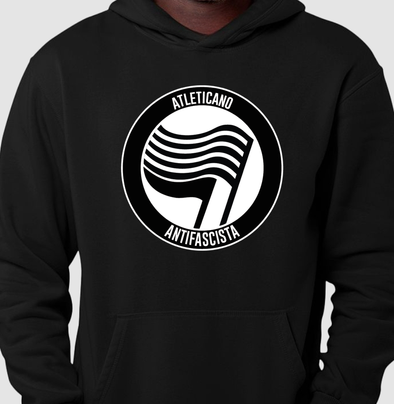 ATLETICANO ANTIFASCISTA - Hoodie Moletom
