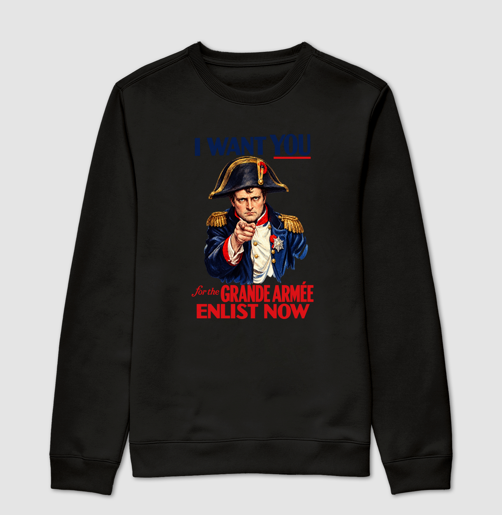 Napoleão Bonaparte – Grande Armée - Suéter Moletom