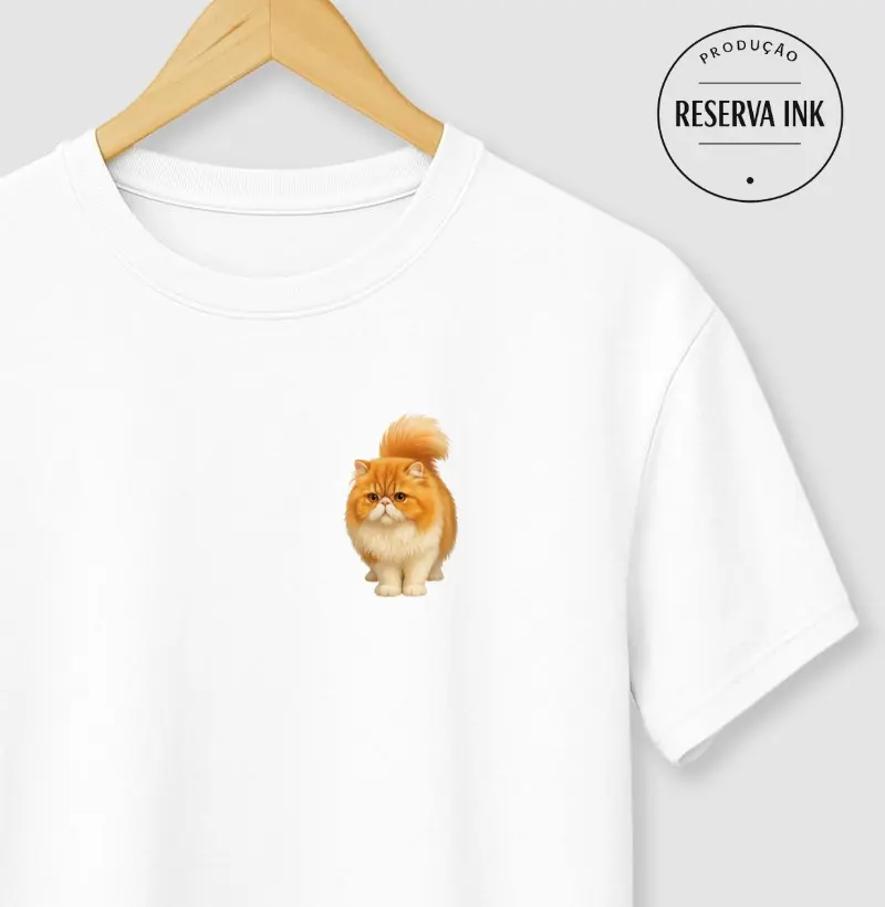 Gato Persa Minimalista