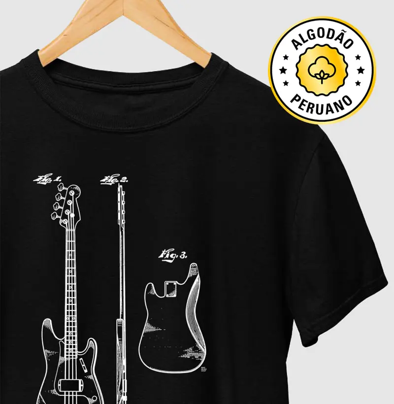 Fender P-Bass - Desenho da Patente