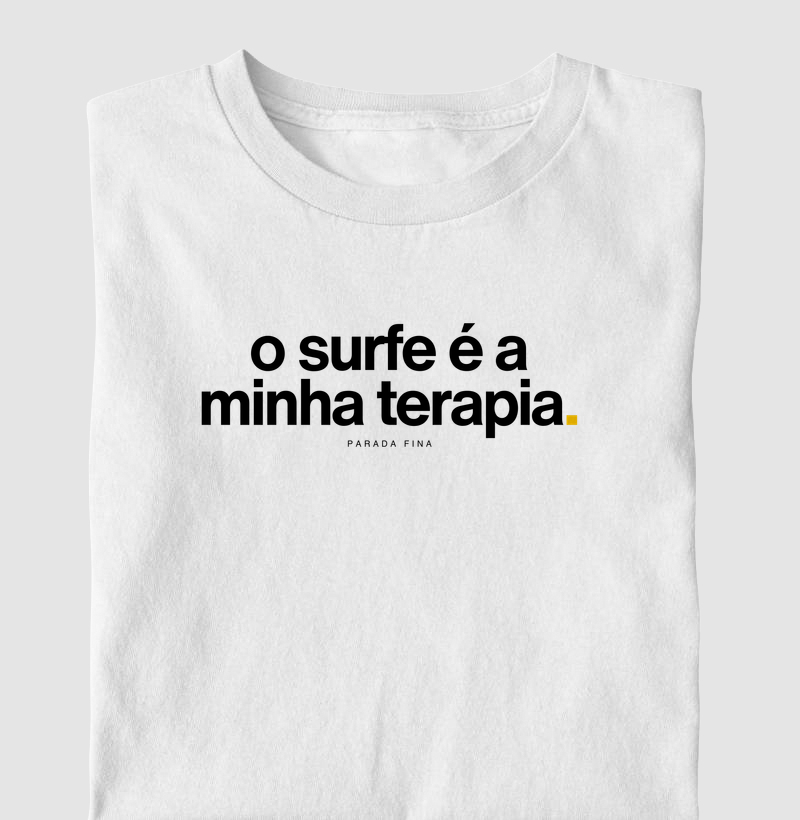 o surfe é a minha terapia.