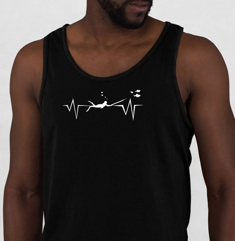 Camiseta Regata Pesca Sub Batimento Cardíaco