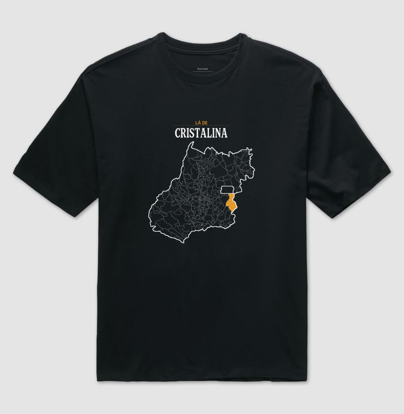 Cristalina | Território GO - Camiseta Oversized