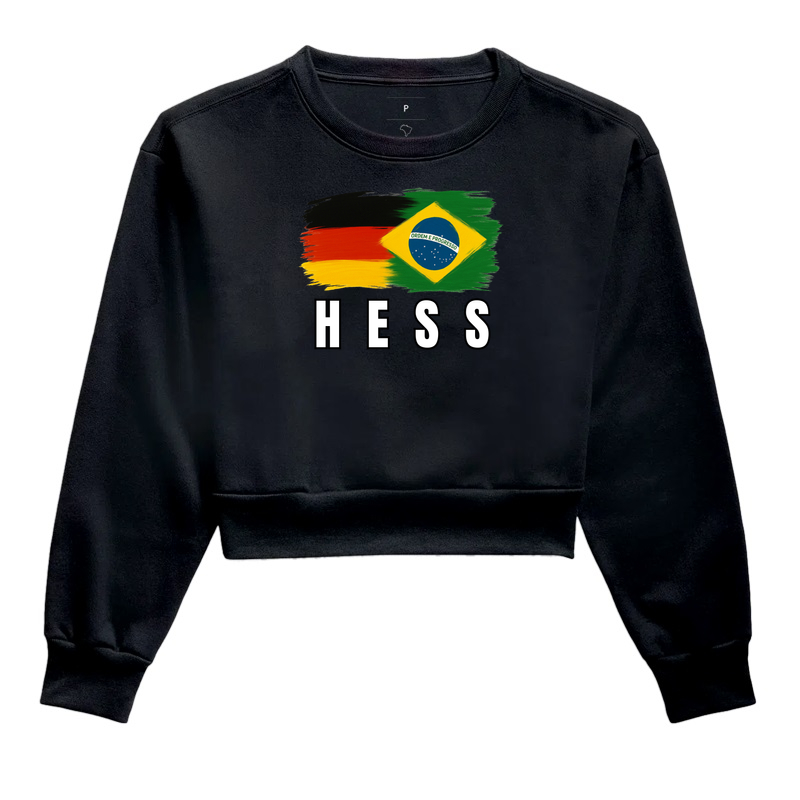 Hess  - Cropped Moletom
