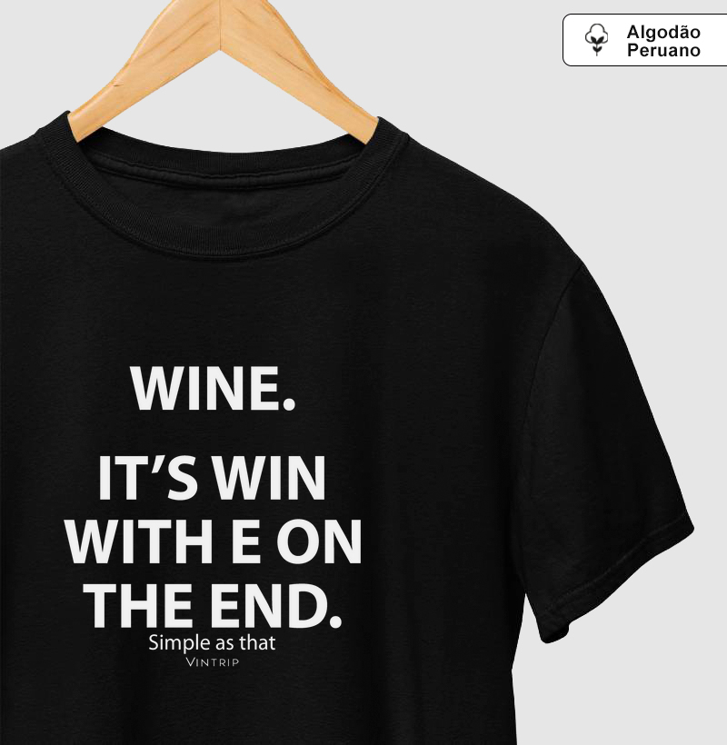 WINE. It's win with E on the end!