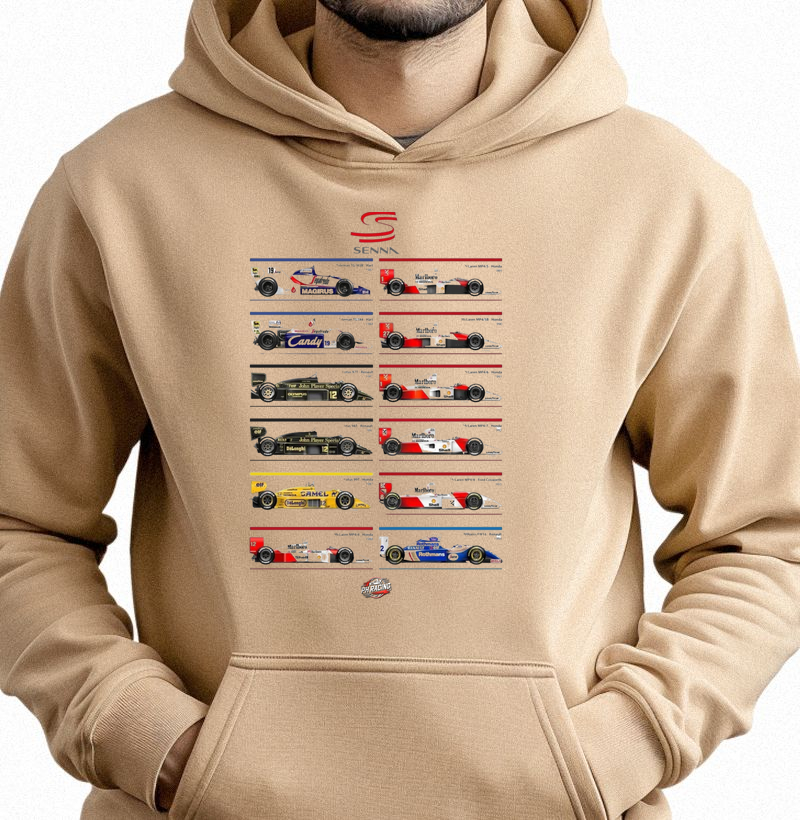 Camiseta - Carros Senna