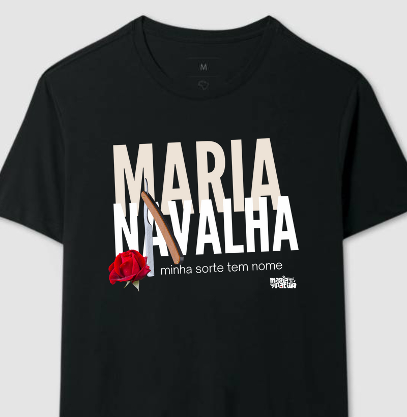 Maria Navalha minha sorte tem nome Black Maria Patuá