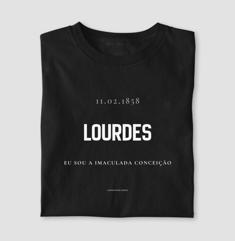 Camiseta Lourdes 1858 – Apparitions Series