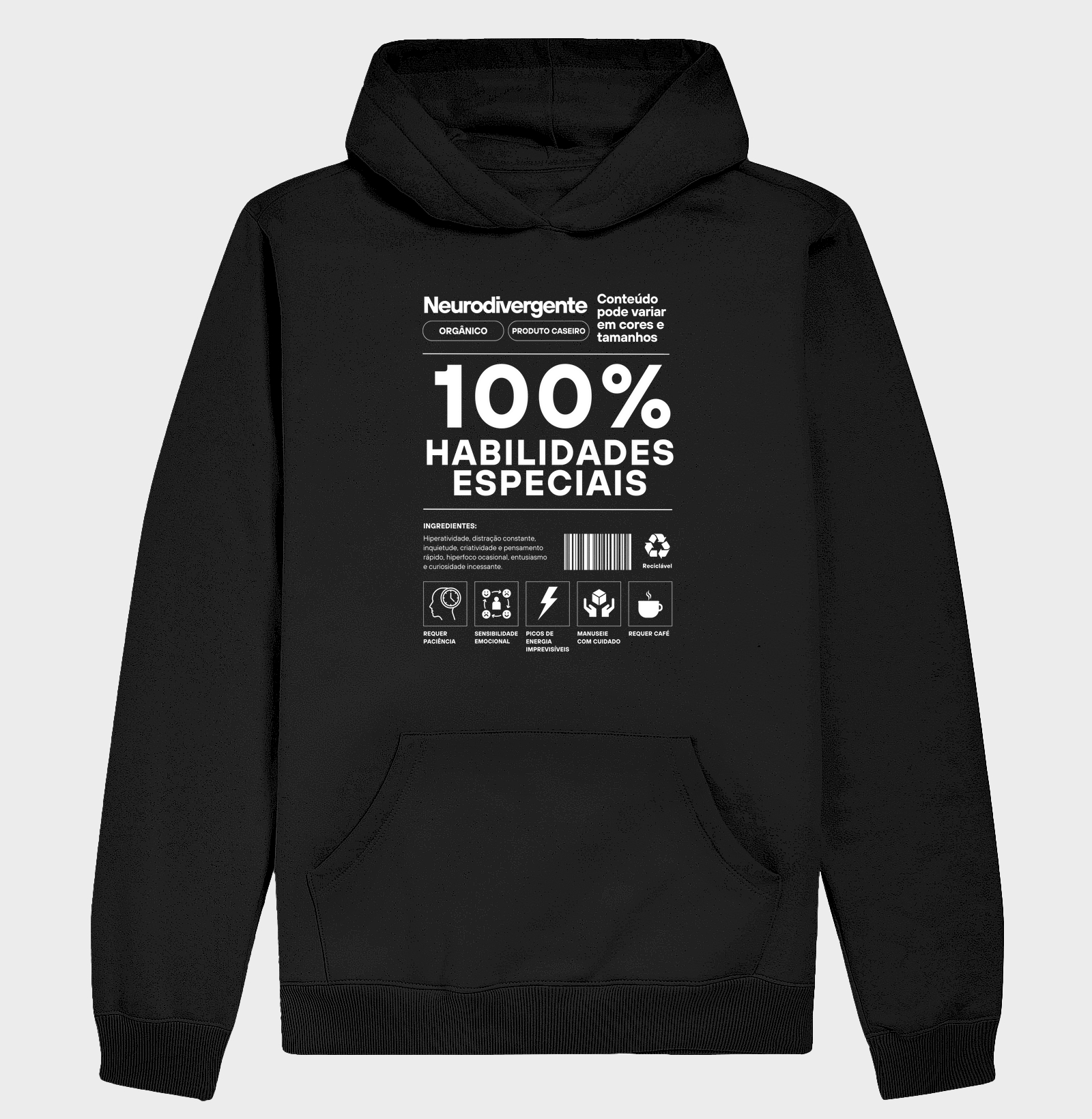 100% Habilidades Especiais (Rótulo)