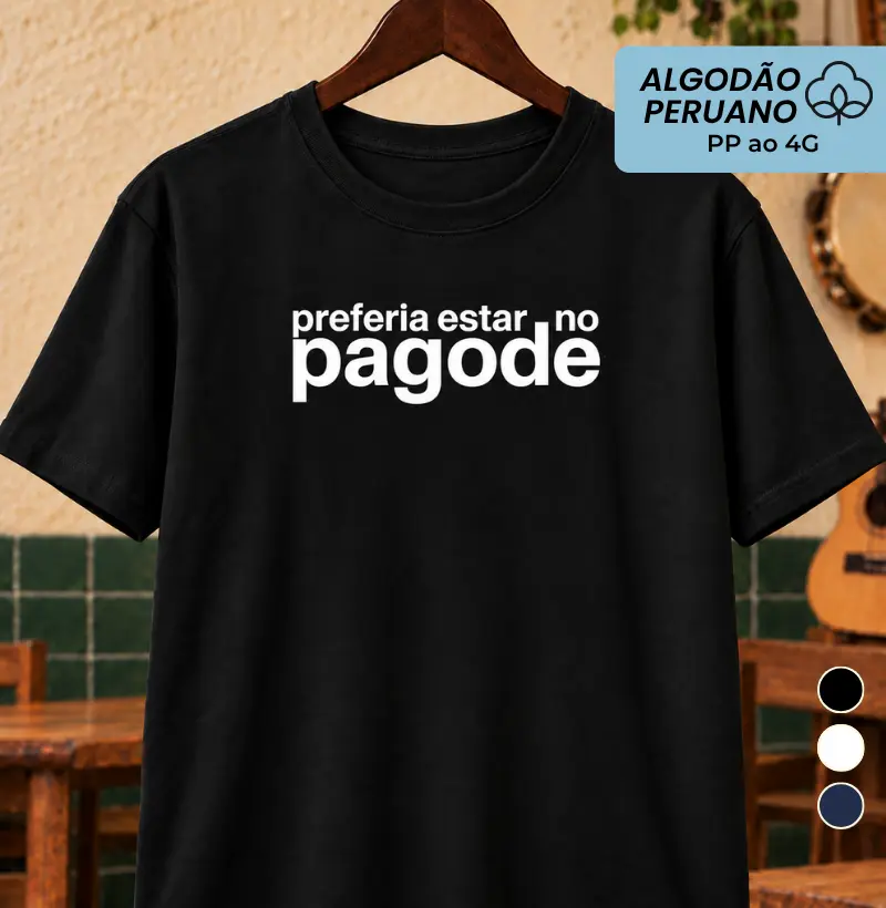Preferia estar no Pagode
