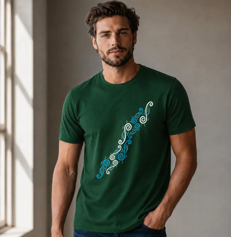 T-shirt Indígena- Grafismo "Tɨpɨyuka"
