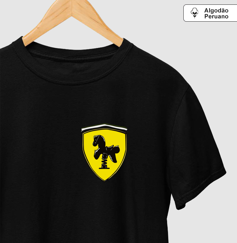 Camiseta Algodão Peruano Escuderia - Camiseta Algodão Peruano
