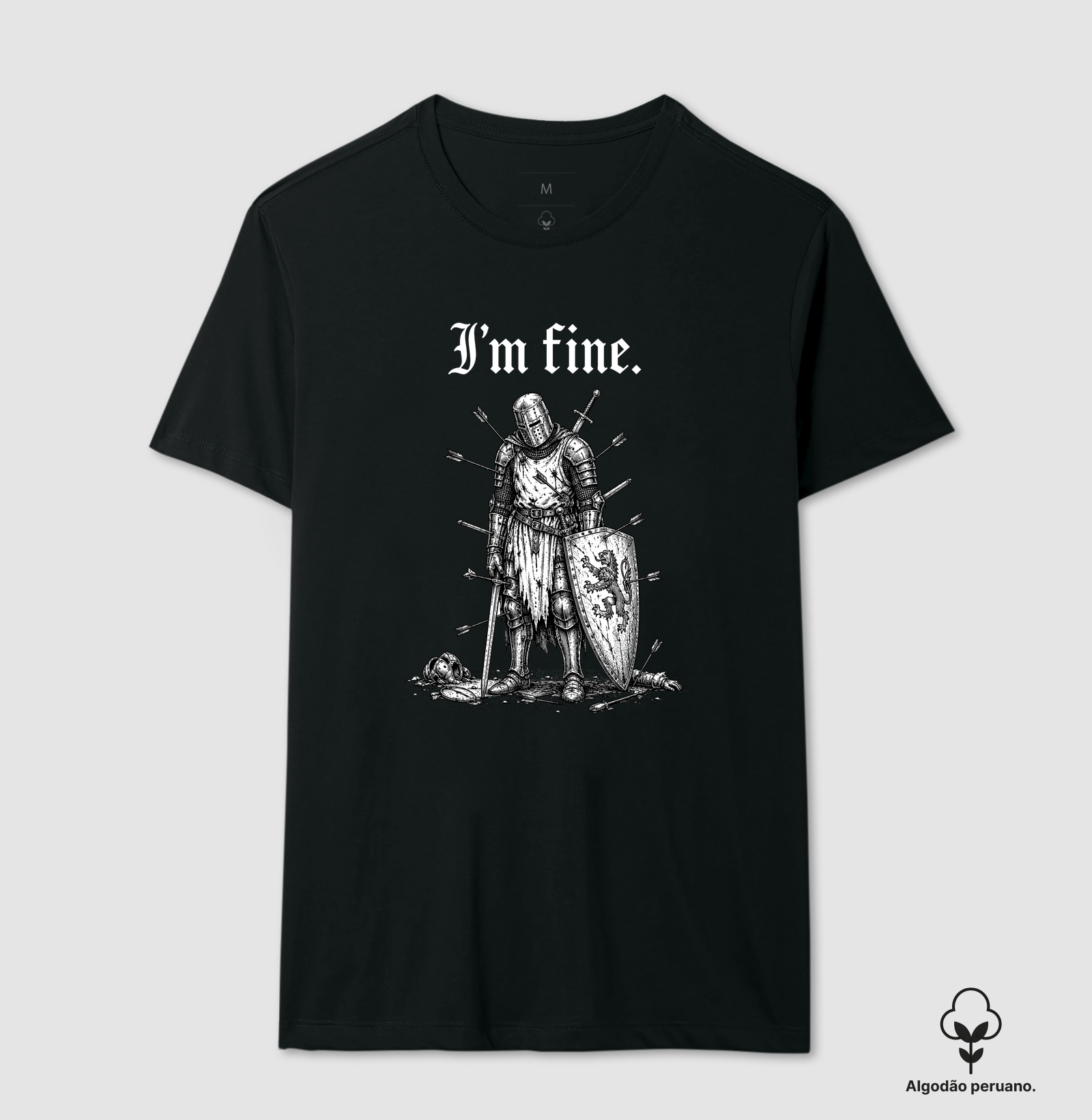 I'm Fine - Camiseta Algodão Peruano