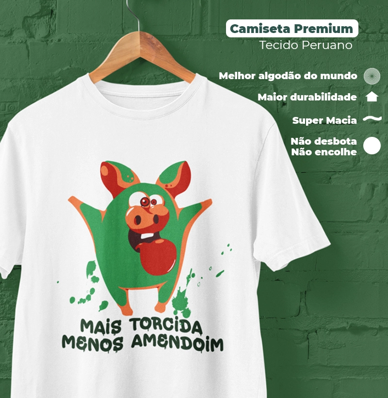 Mais torcida. Menos Amendoim. (Desc. abaixo no PIX)