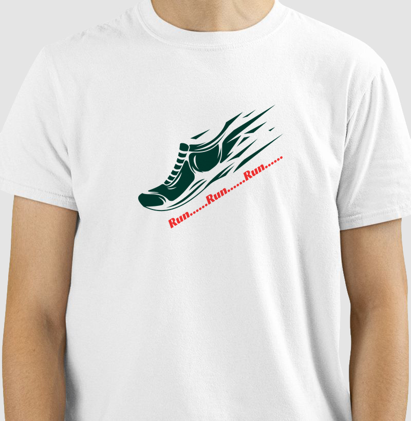 Camiseta Run...Run Corrida De Rua