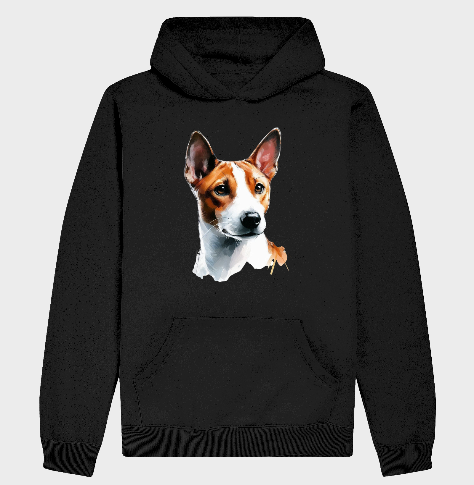 Basenji Red & White Adult