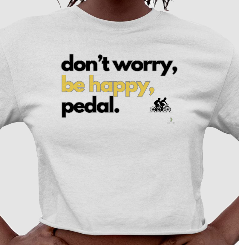 be happy, pedal