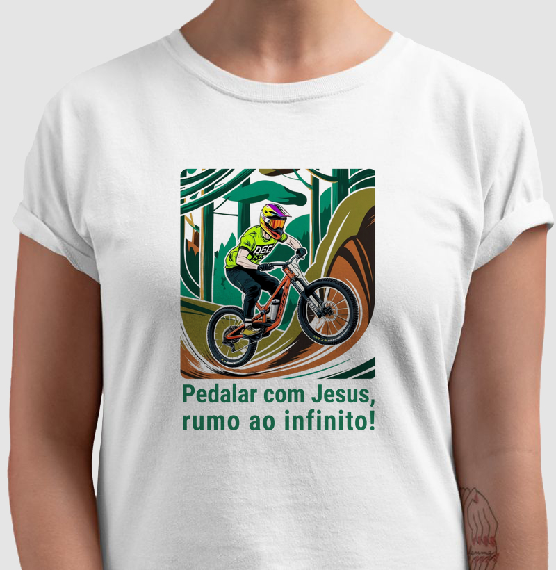 Pedalar com Jesus, rumo ao infinito!