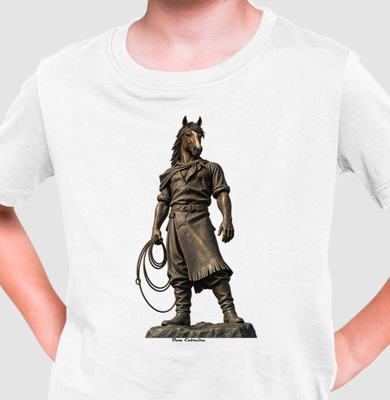 Camiseta Infantil Dom Laçador - Camiseta Infantil