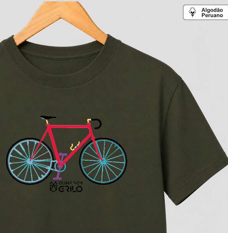 Camiseta Algodão Peruano - Bike