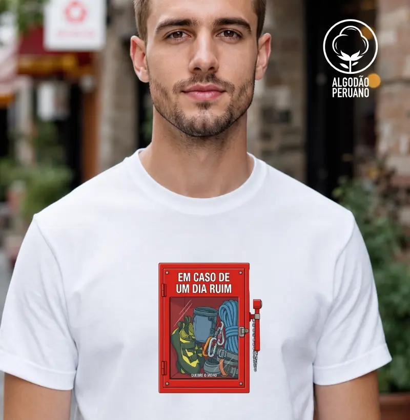 Camiseta Falésia & Magnésio | Em Caso de Dia Ruim