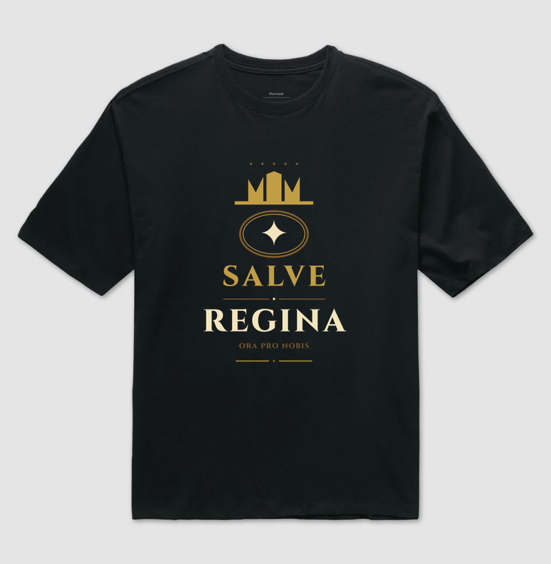 Salve Rainha - Latim - Camiseta Oversized