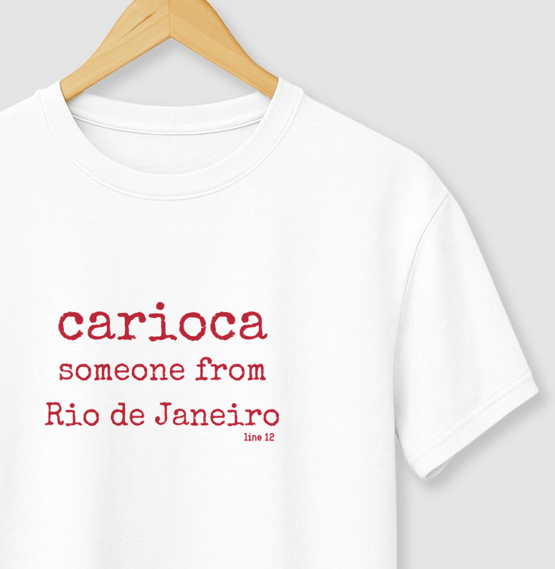 CARIOCA EM VERMELHO 