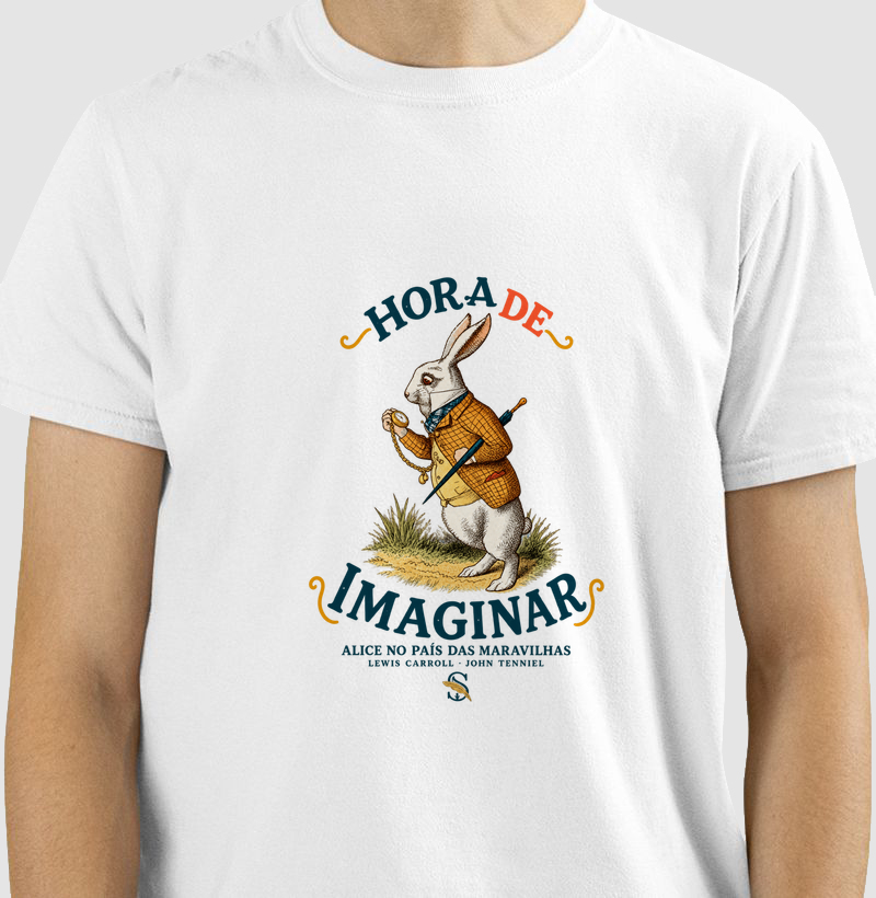 Alice — Hora de imaginar - Camiseta