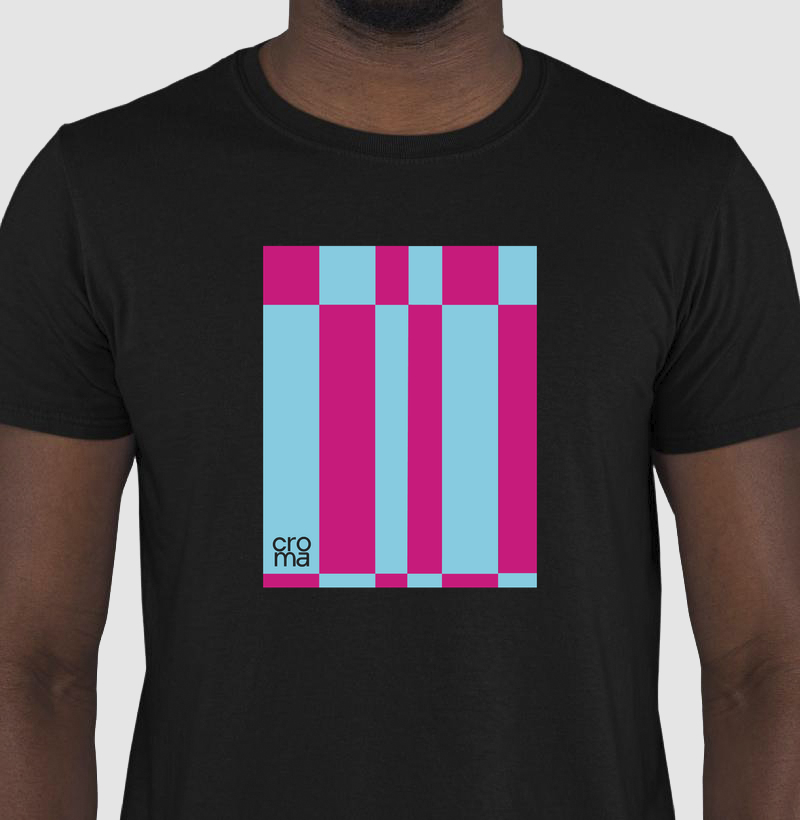 Camiseta Regular Electric Grid