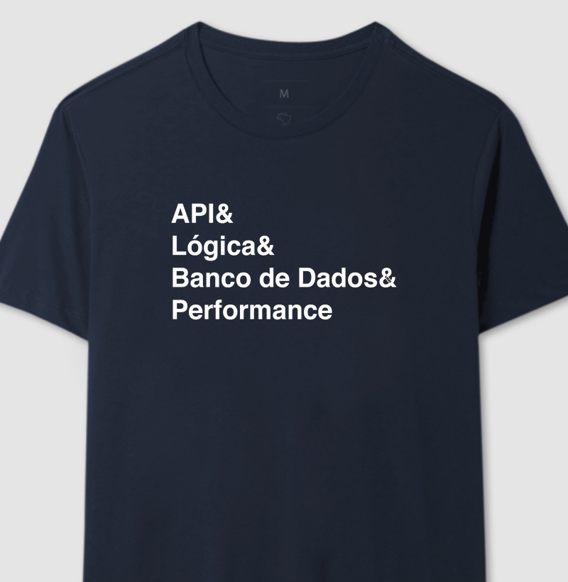 "API e Lógica e Banco de Dados e Performance" T.I