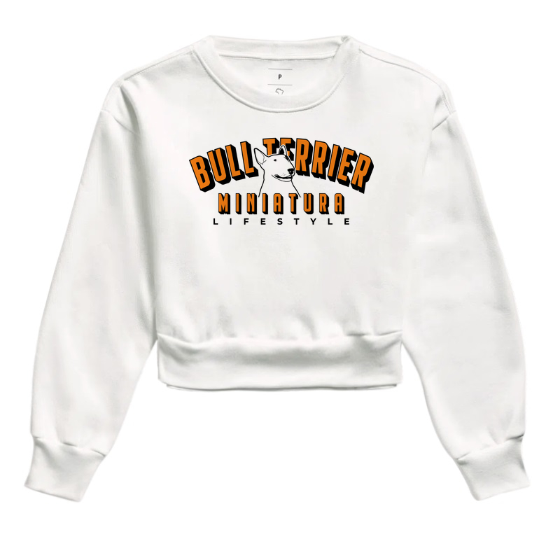 Bull Terrier Miniatura Lifestyle Laranja