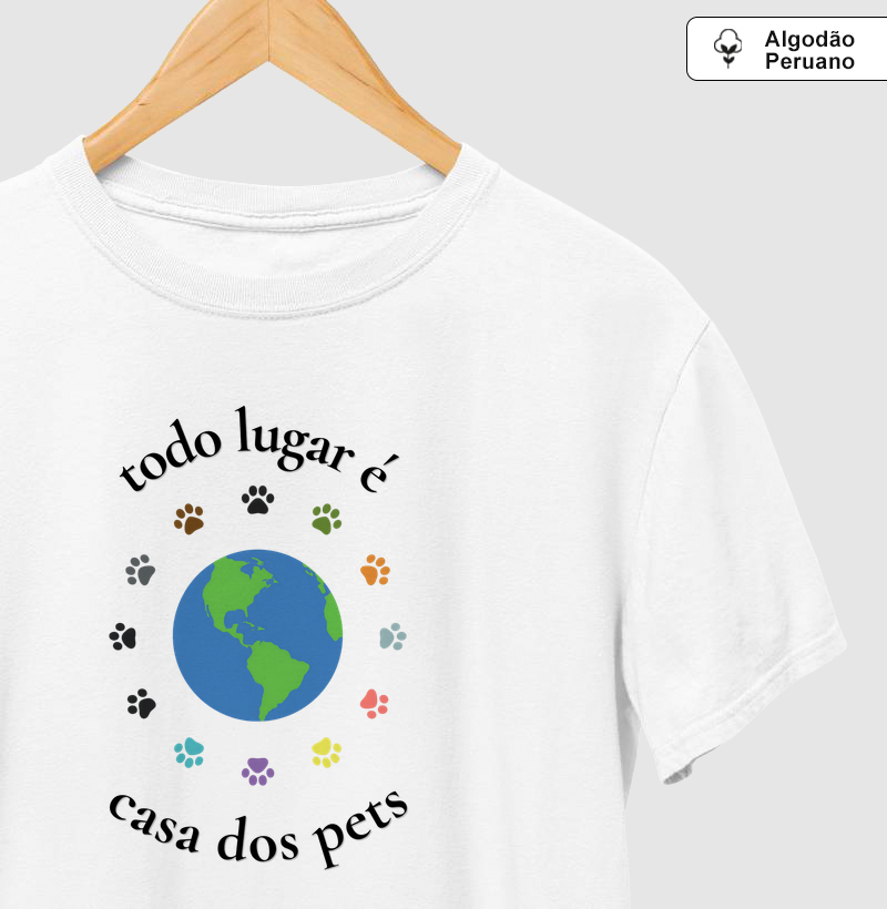 Casa de Pets color Algodão Peruano