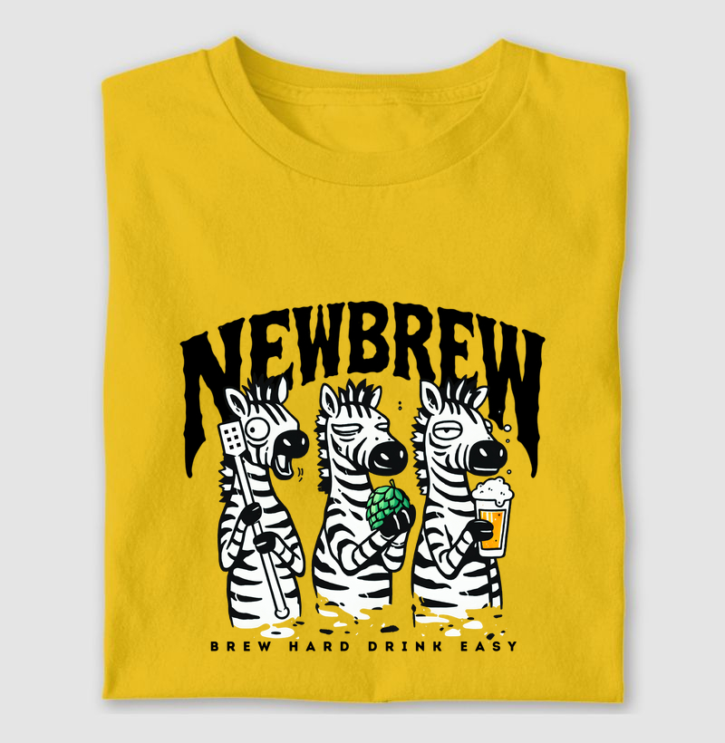 Brew Hard, Drink Easy - New Brew - Camiseta