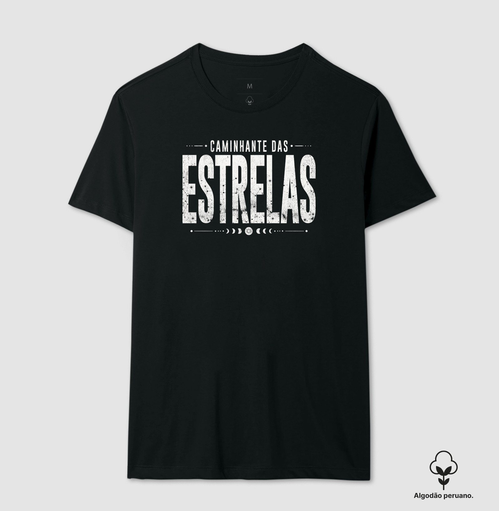 Caminhante das Estrelas - Camiseta Algodão Peruano