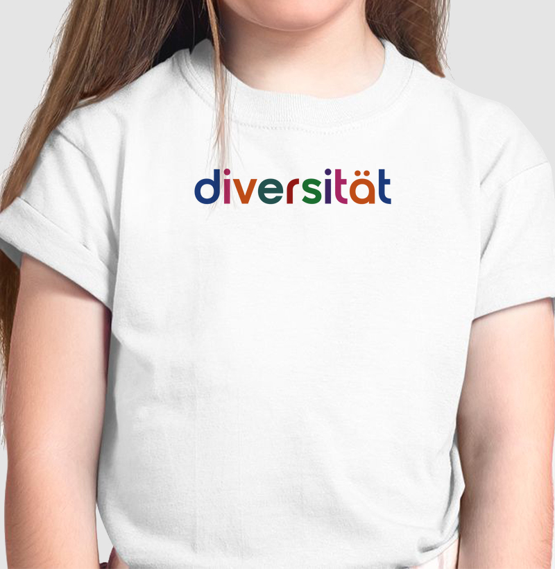 diversität Camiseta Infantil