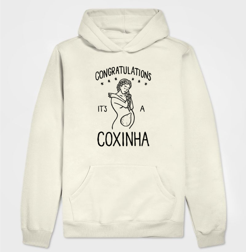 Congratulations It's a Coxinha - Hoodie Moletom