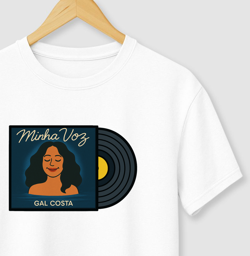 Camiseta Inspiração - Gal - Minha Voz