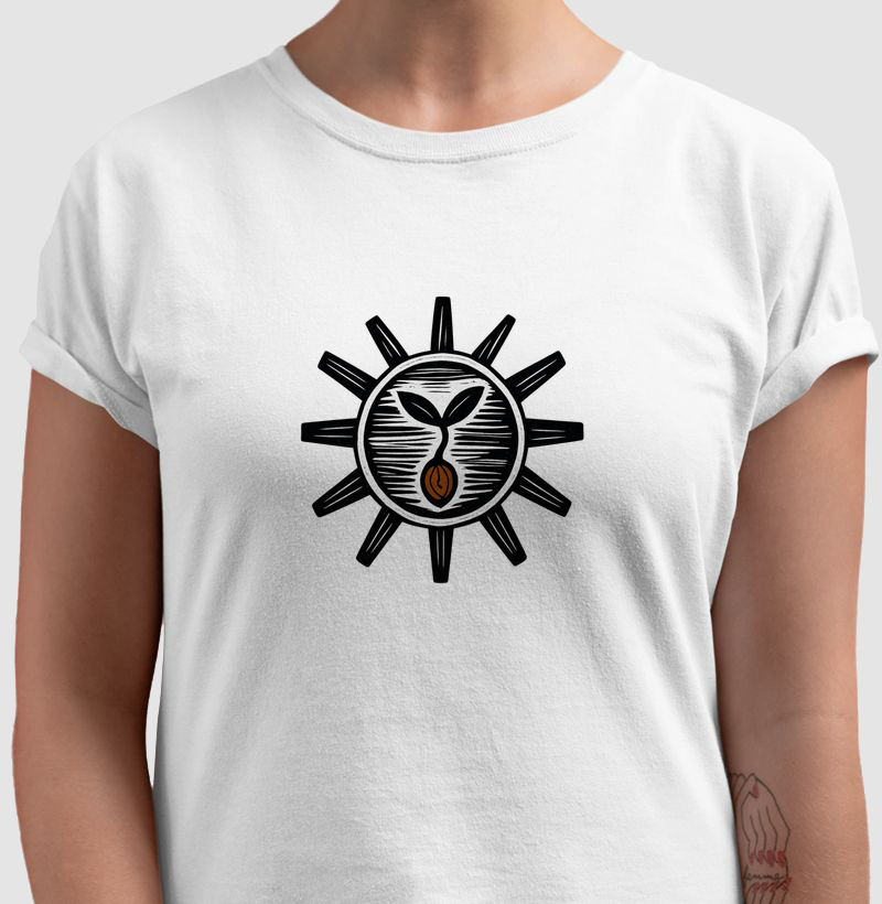 Sol e Semente - Xilogravura