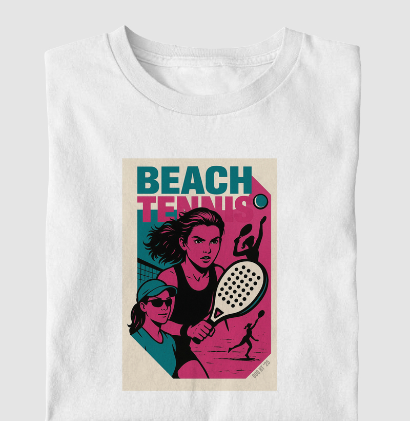 Beach Tennis Arte Pop