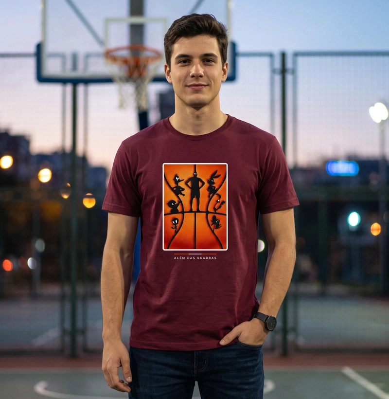 Camiseta de Basquete Jogo de Outra Dimensão — ADQ