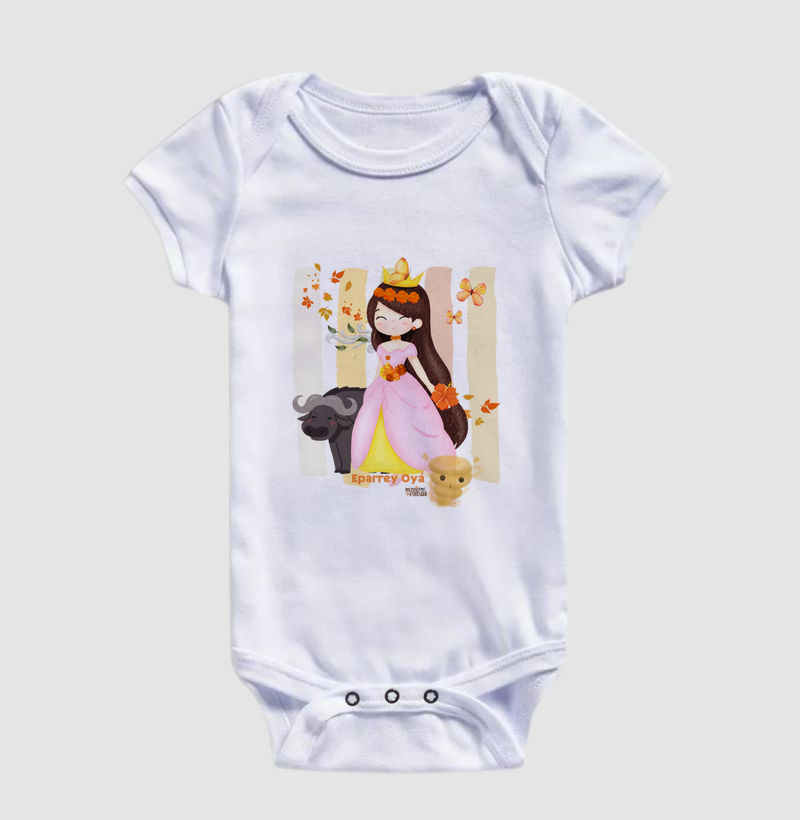 Body Infantil Iansã Princesa Maria Patuá