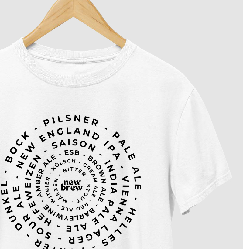 Beer Styles - New Brew - Camiseta
