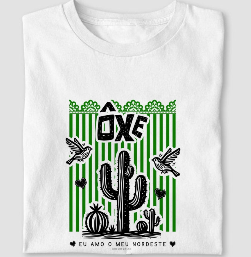 Camiseta "Oxe" - Verde | OxenteWear