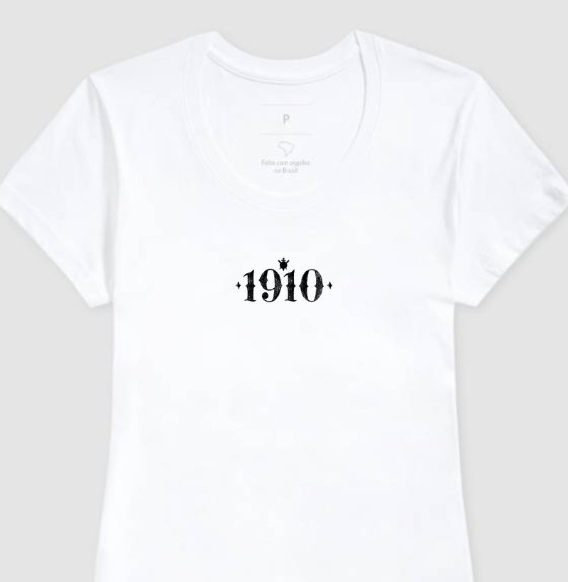 Camiseta Feminina - 1910