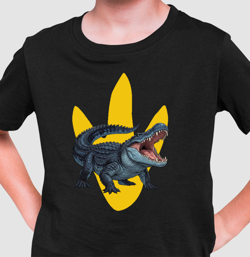 Camisa Algodão Estampada Purussaurus Furioso Premium