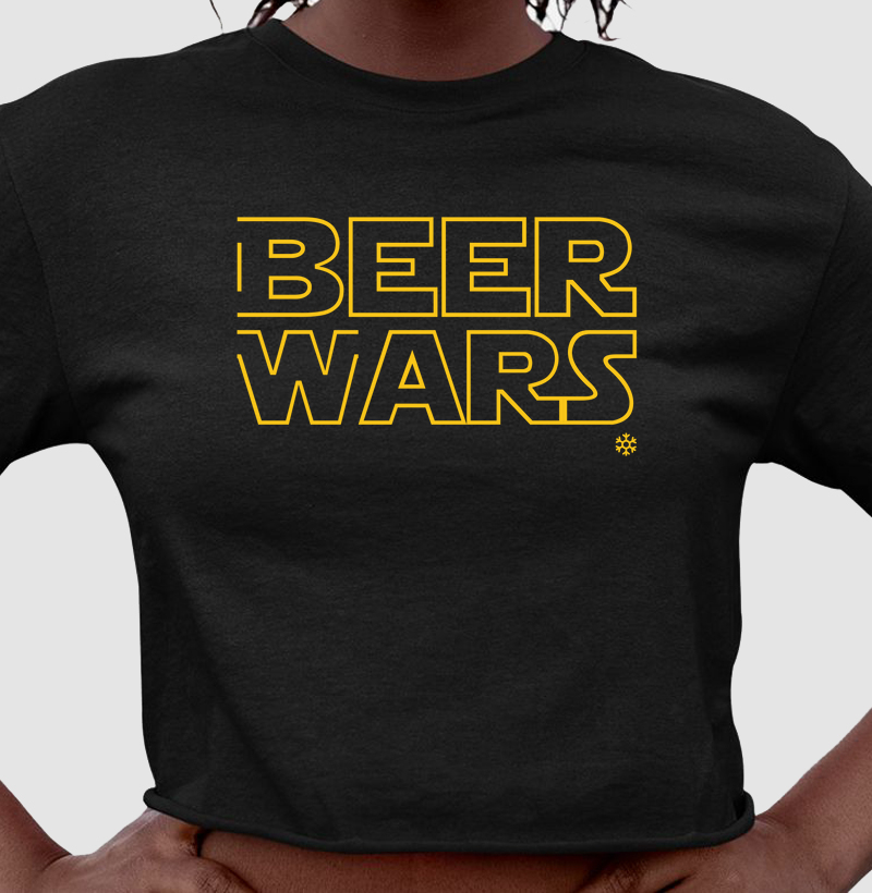 Camiseta Cropped Beer Wars