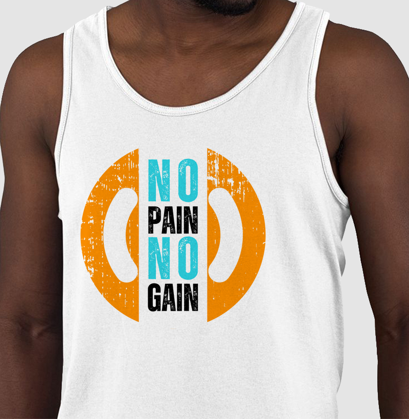 Camiseta Fawk - No Pain No Gain