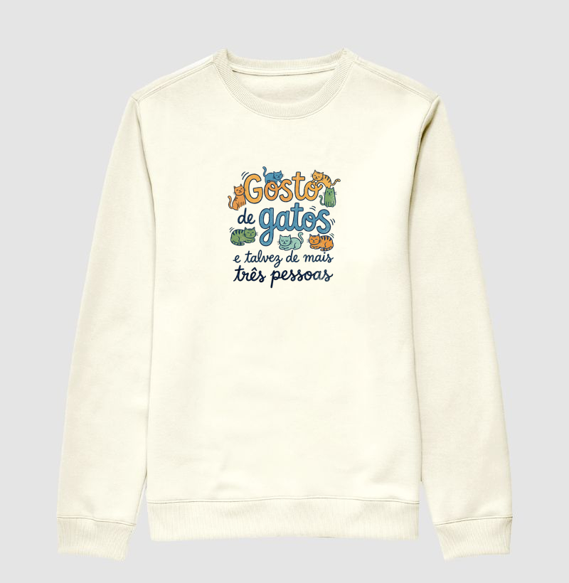 Gosto de gatos e talvez de mais três pessoas