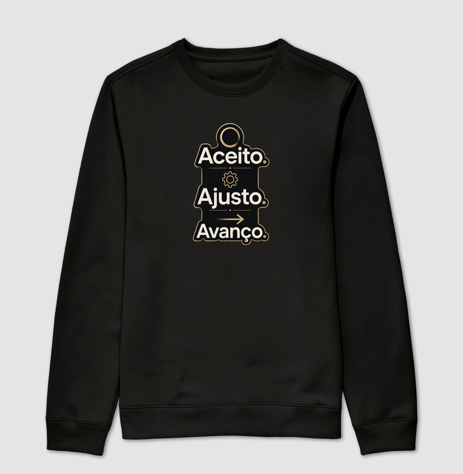 Aceito. Ajusto. Avanço.