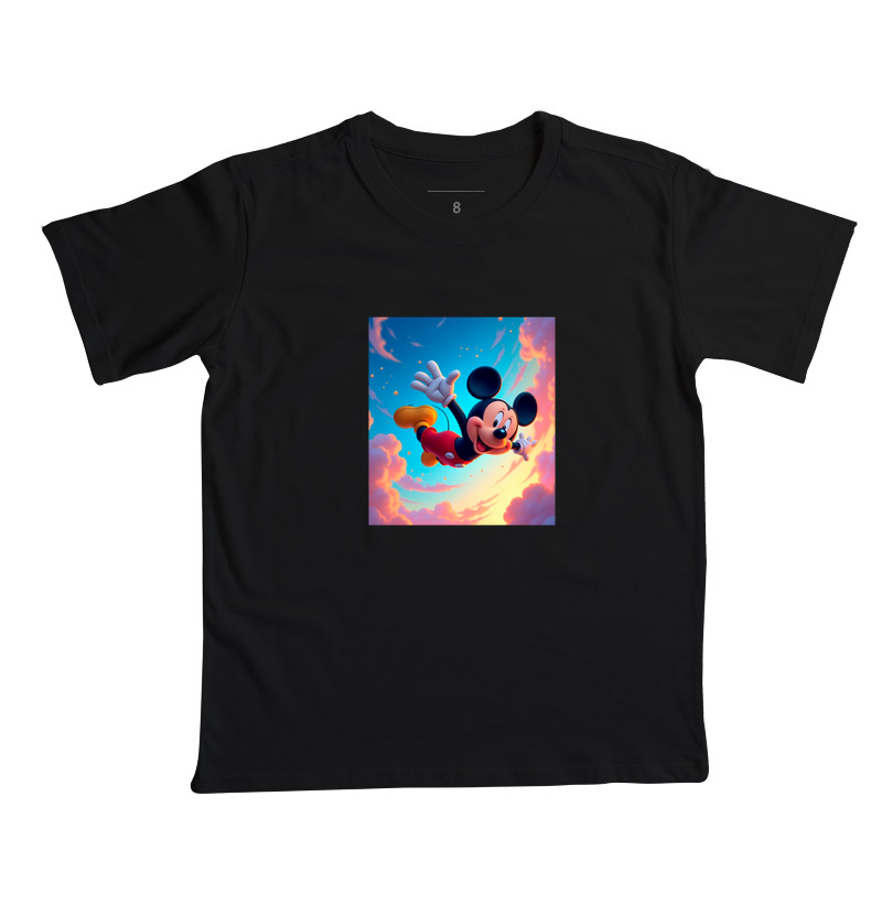 Mickey nas nuvens